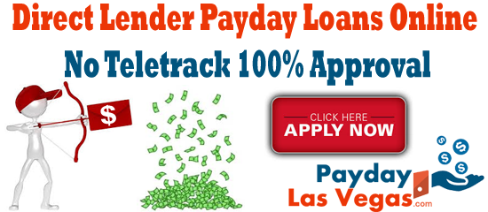 Direct Lender Payday Loans No Teletrack